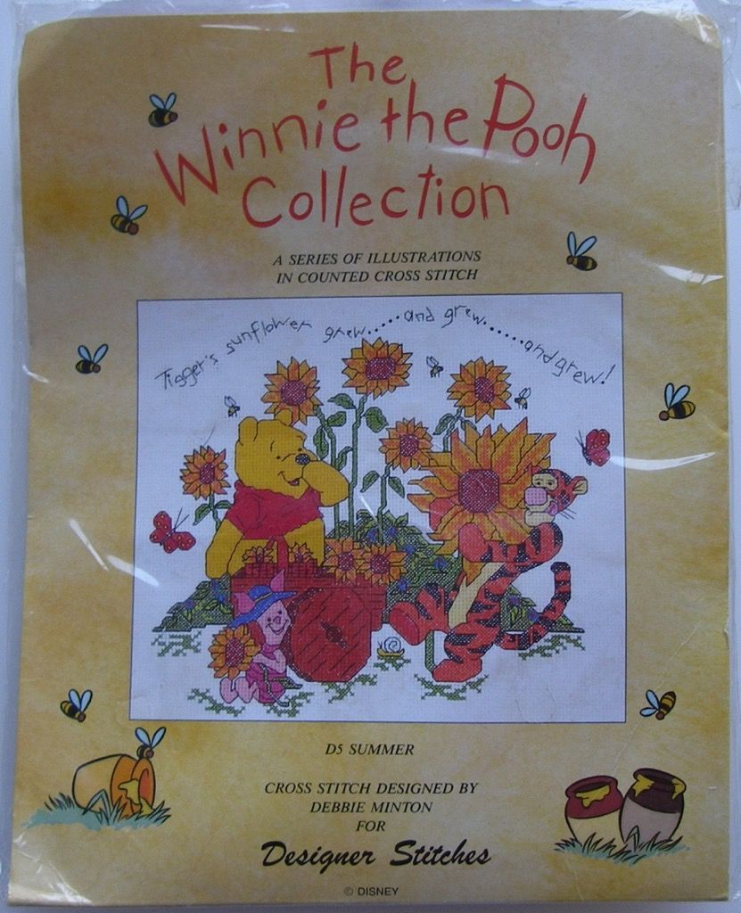 Designer Stitches: The Winnie the Pooh Collection Summer D5 ~ Cross Stitch