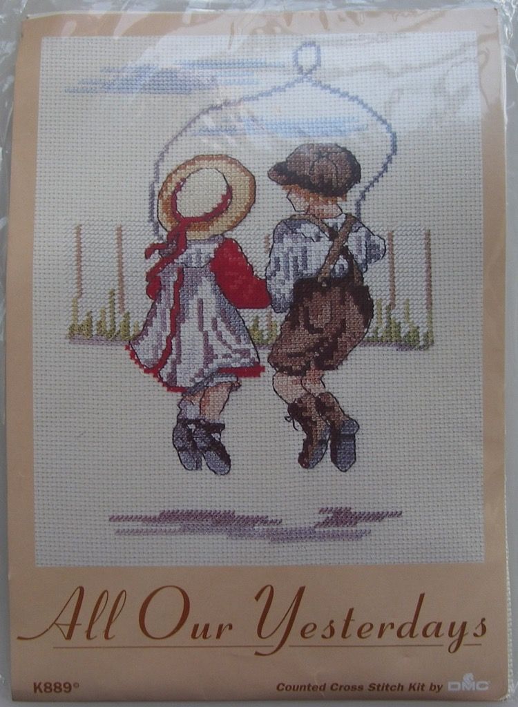 All Our Yesterdays: Skipping Together K889 ~ Cross Stitch Kit