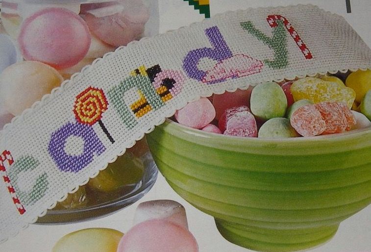 Sweets ABC Alphabet ~ Cross Stitch Chart
