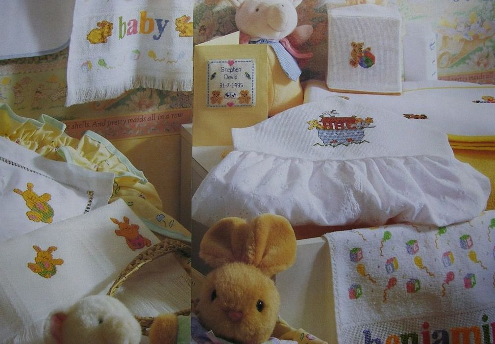 Quick Baby Gift Designs ~ Eleven Cross Stitch Charts