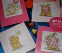 Four Mother's Day/Birthday Cards ~ Cross Stitch Charts