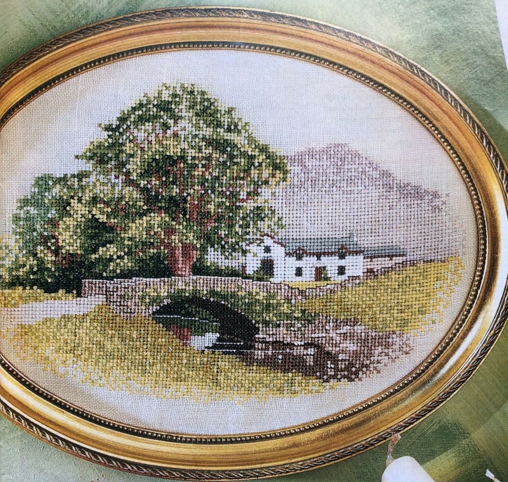 John Clayton: Hill Farm Cottage ~ Cross Stitch Chart