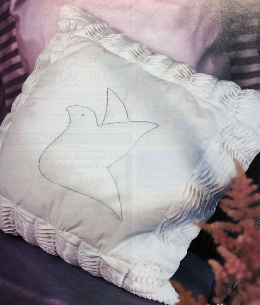 Quited Dove Cushion ~ Quilting Pattern