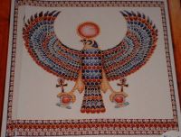 Horus : Egyptian God of Light ~ Cross Stitch Chart