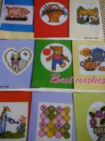 12 Assorted Card Designs ~ Cross Stitch Charts