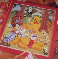 Teddy Bears Picnic ~ Cross Stitch Chart