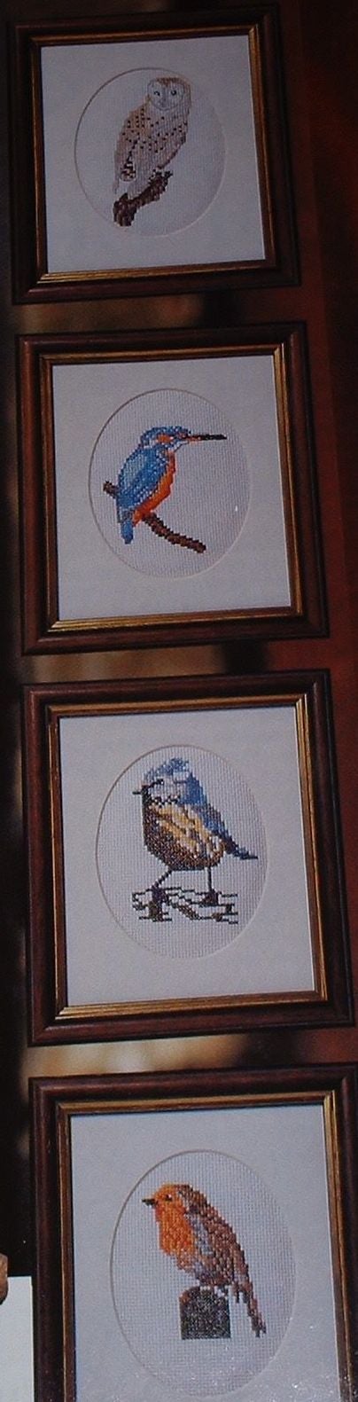 Four Birds ~ Cross Stitch Charts