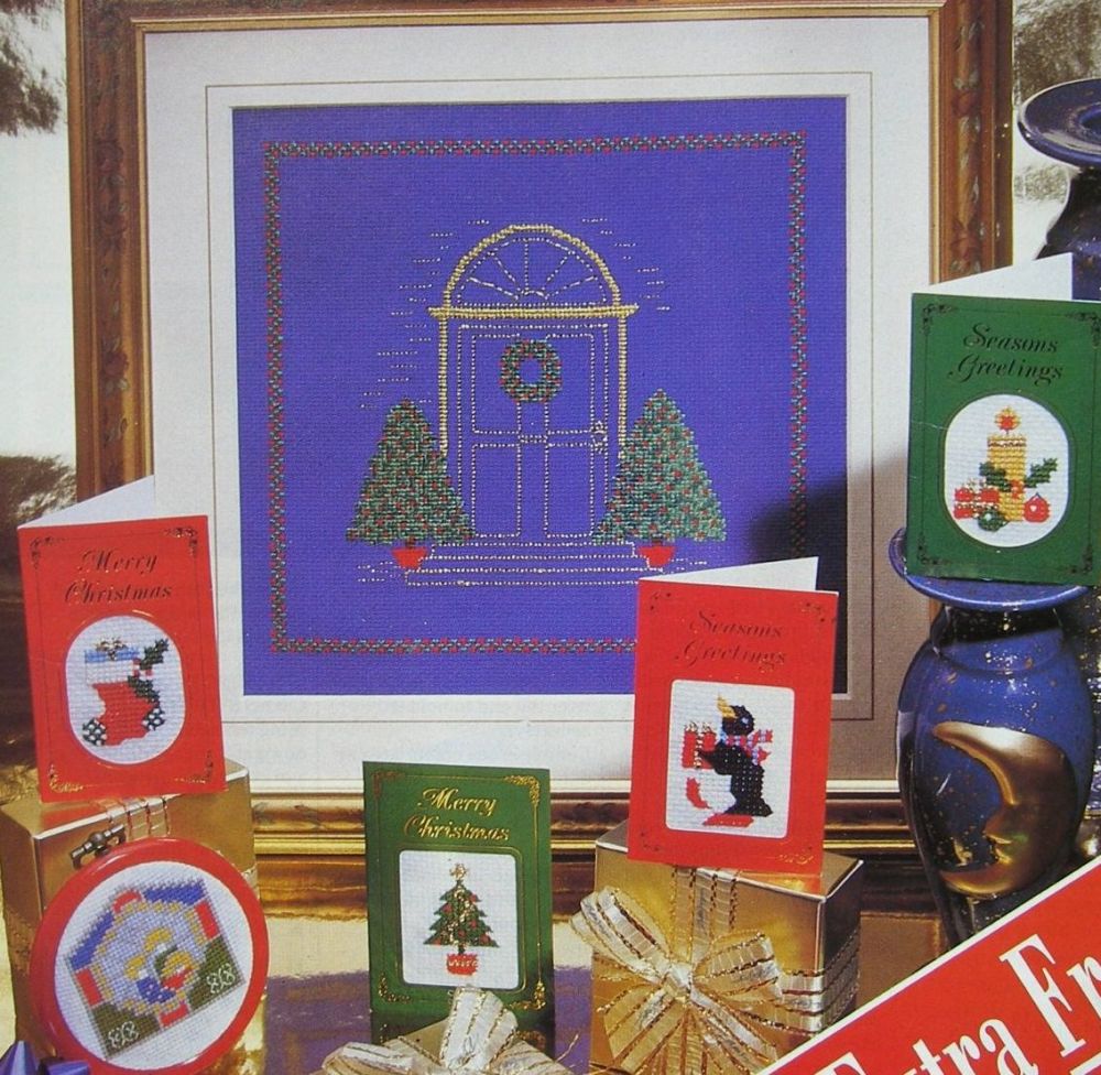 Christmas Cards & Alpine Holiday Decorations ~ Cross Stitch Charts