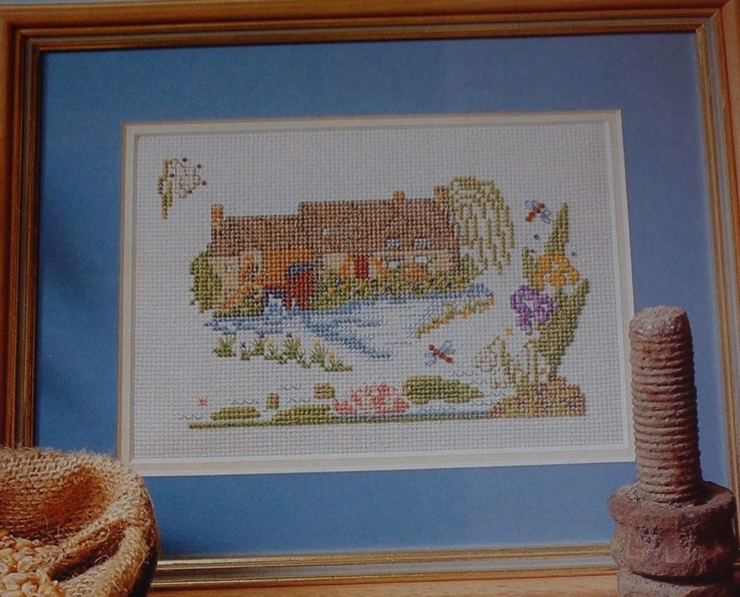 Old Water Mill ~ Cross Stitch Chart