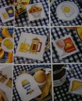 36 Quick & Easy Breakfast Cross Stitch Charts