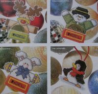 35 Christmas Tree Decorations/Cards ~ Cross Stitch Charts