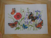Butterflies & Wildflowers ~ Cross Stitch Chart