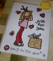 Bang on the Door: Party Girl ~ Cross Stitch Chart