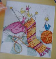 Felicity Wishes: Knitting Fairy ~ Cross Stitch Chart