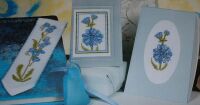 Forget-me-nots and Chicory Flowers ~ Three Cross Stitch Charts