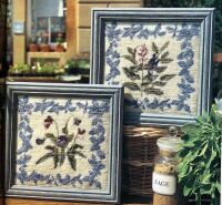 Two Herb Garden Designs ~ Needlepoint Patterns
