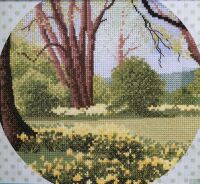 John Clayton: Daffodil Wood ~ Cross Stitch Chart