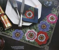 Christmas Table Linen ~ Five Cross Stitch Charts