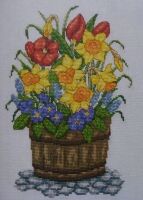 Flowering Spring Bulbs ~ Cross Stitch Chart