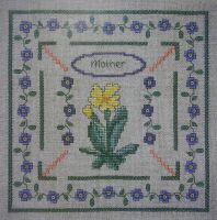 Mother's Day Sampler ~ Cross Stitch Chart