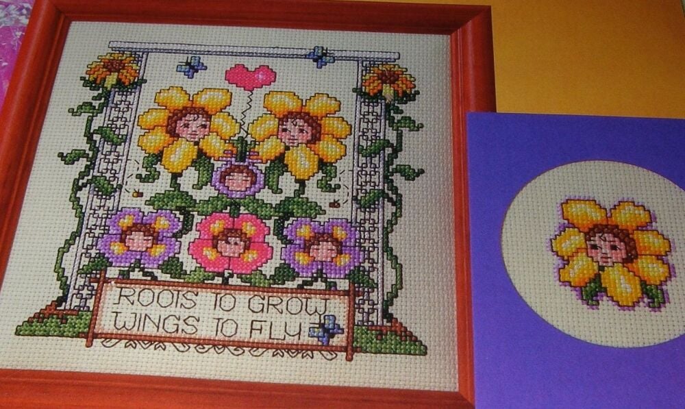 Roots to Grow Sampler ~ Cross Stitch Chart