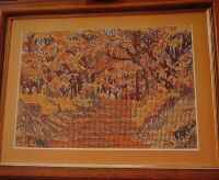 Autumn Woodland Scene ~ Cross Stitch Chart