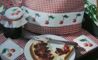 Cherry Table Linen ~ Cross Stitch Charts