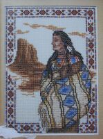 Native American Indian ~ Cross Stitch Chart