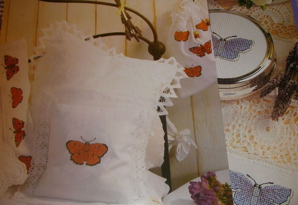 Five Butterfly Motifs ~ Cross Stitch Charts