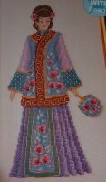 Chinese Lady ~ Cross Stitch Chart