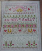 Wedding Band Sampler ~ Cross Stitch Chart