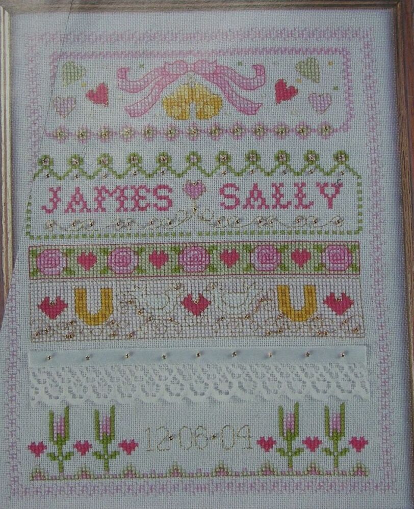 Wedding Band Sampler ~ Cross Stitch Chart