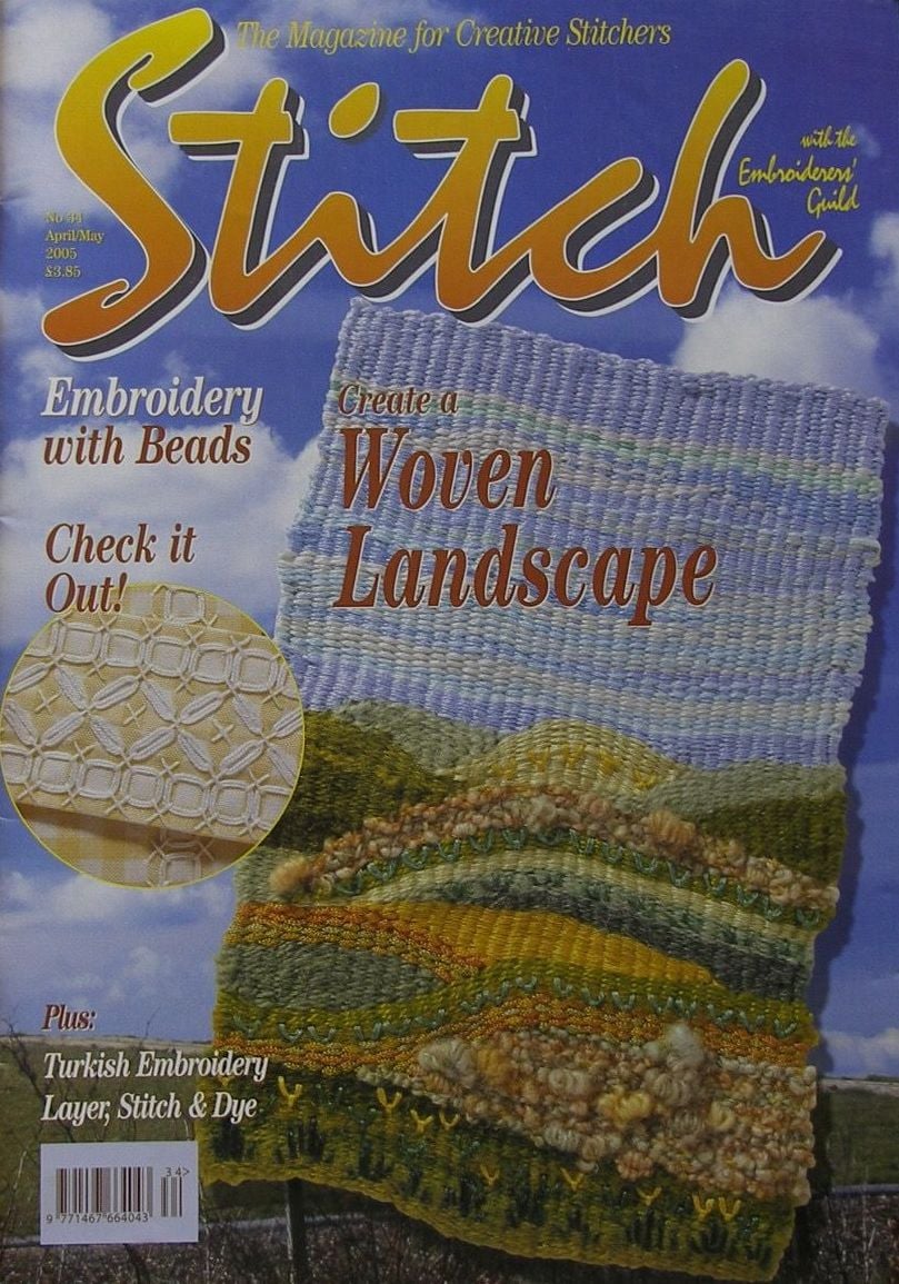 STITCH No 34 April/May 2005 Embroiderers' Guild Magazine