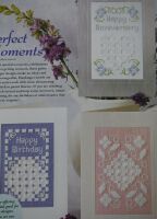 Hardanger Birthday, Anniversary & Other Cards ~ Three Patterns