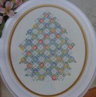 Hardanger & Counted Thread Christmas Tree ~ Embroidery Pattern