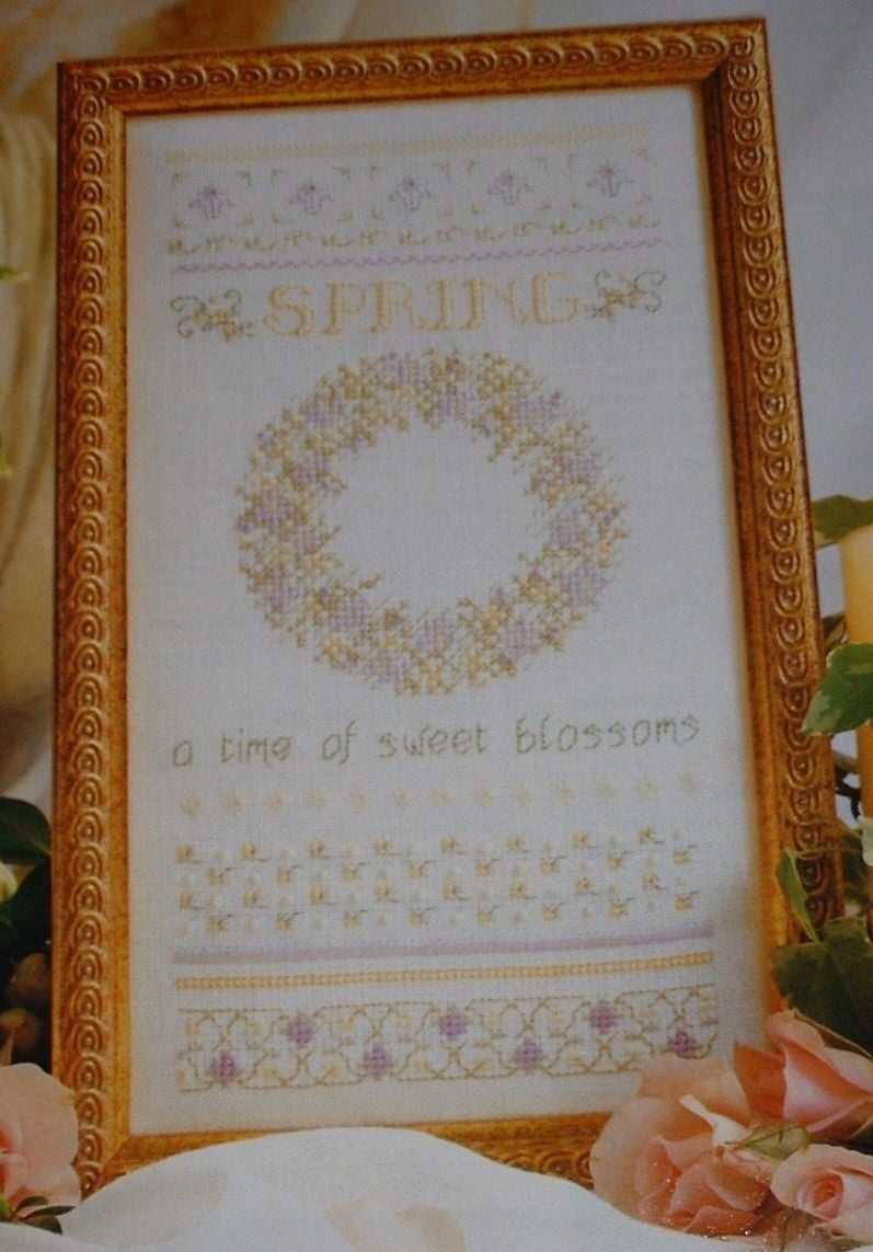 Spring Band Sampler ~ Counted Thread Pattern