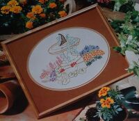 Summer Sundial Garden ~ Embroidery Pattern