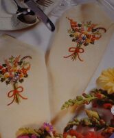 Floral Napkin ~ Embroidery Pattern