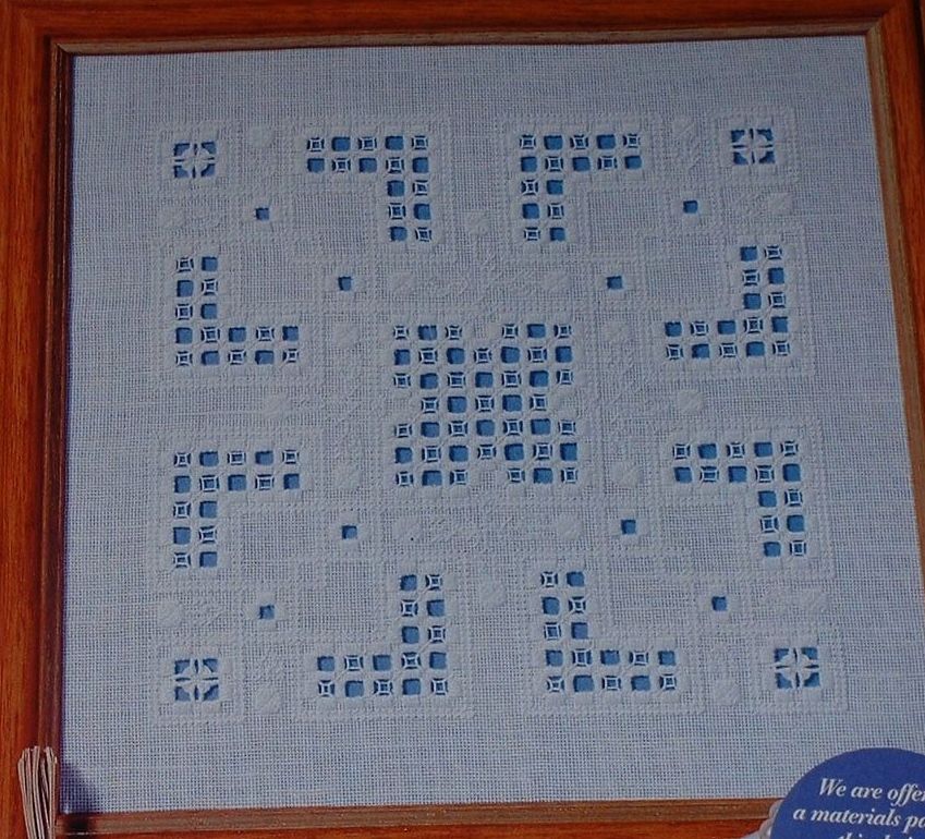 Hardanger Knot Garden ~ Hardanger Pattern