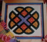 Knot Garden Panel ~ Machine Embroidery Pattern