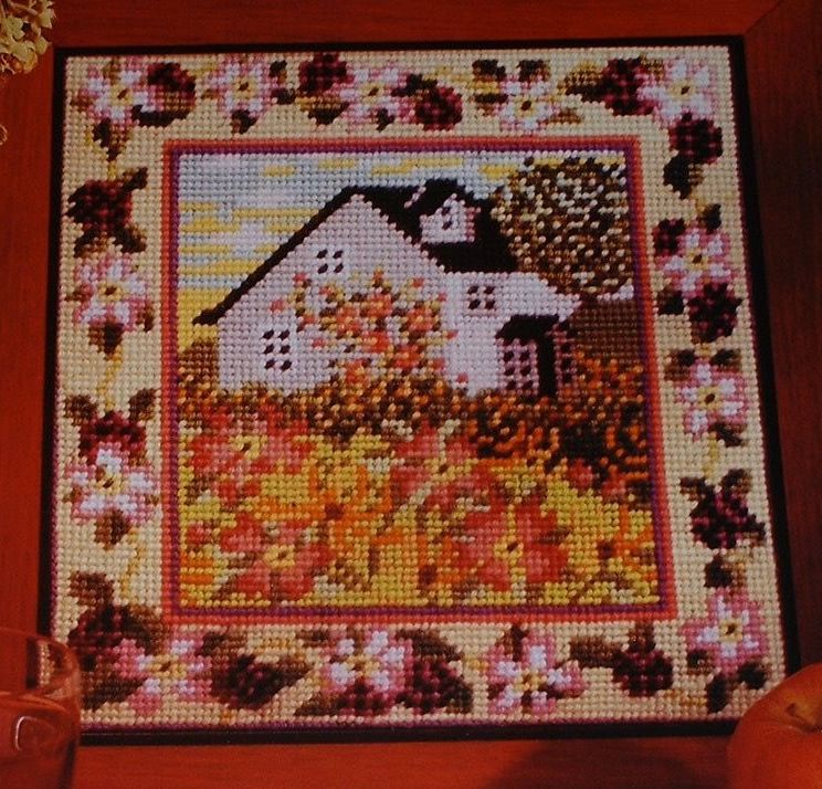 Blackberry Cottage ~ Needlepoint Chart