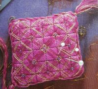 Canvaswork Pincushion ~ Needlepoint Pattern