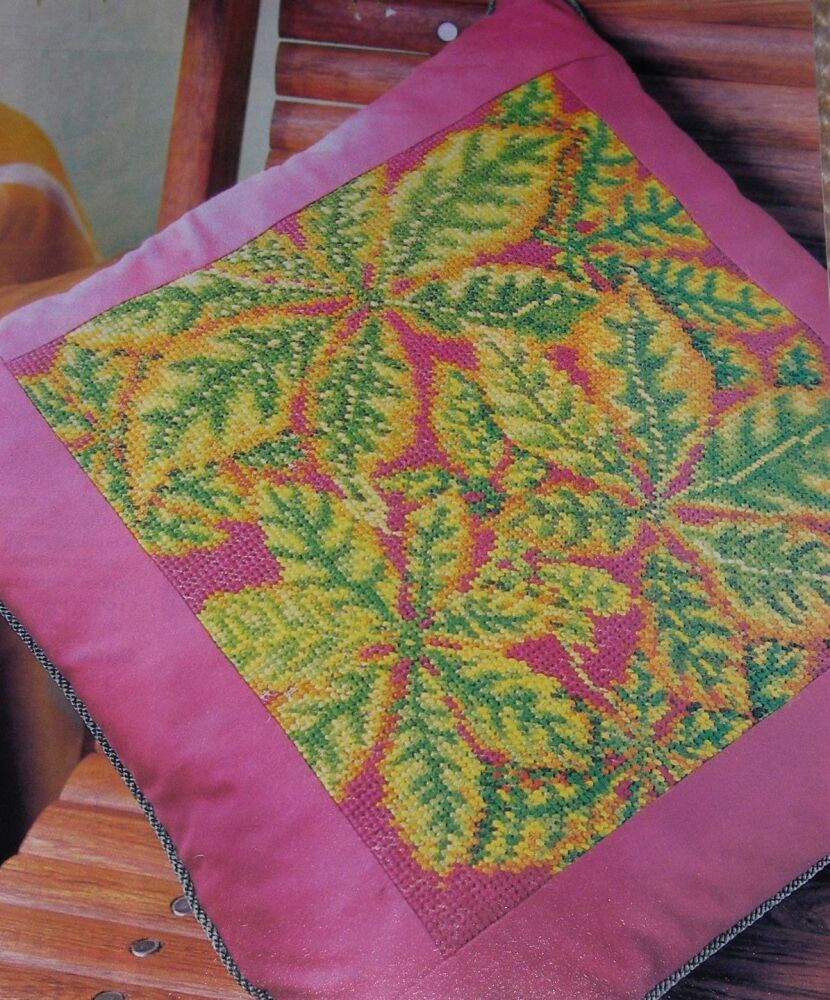 A Cushion of Leaves ~ Needlepoint Pattern