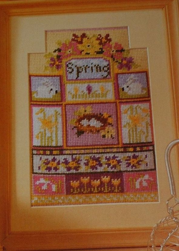 Spring Sampler ~ Needlepoint Pattern