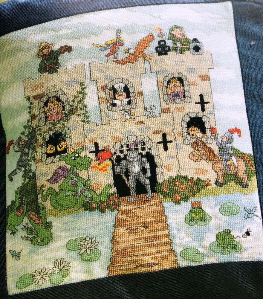 Knight of the Castle ~ Cross Stitch Chart