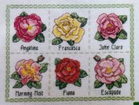 Summer Roses Sampler / Cards ~ Cross Stitch Charts