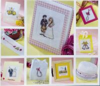 30 Wedding Motifs for Cards & Gifts ~ Cross Stitch Charts