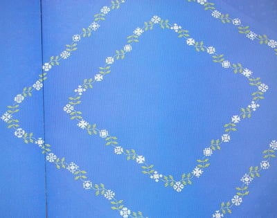 Daisy Tablecloth Flower Centre ~ Cross Stitch Chart