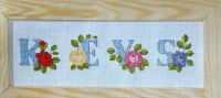 Summer Roses ABC Alphabet ~ 26 Cross Stitch Charts