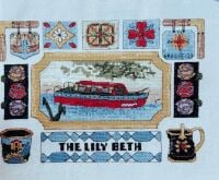 Canal Boat Sampler ~ Cross Stitch Chart